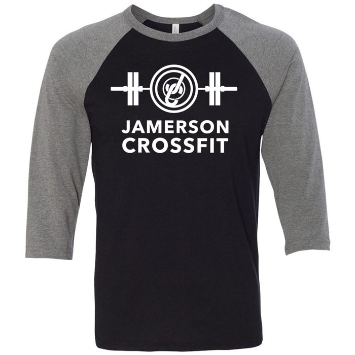 Jamerson CrossFit - 100 - Barbell One Color - Men's Baseball T-Shirt