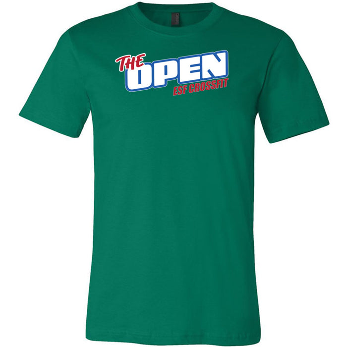 ESF CrossFit - 100 - The Open - Men's T-Shirt