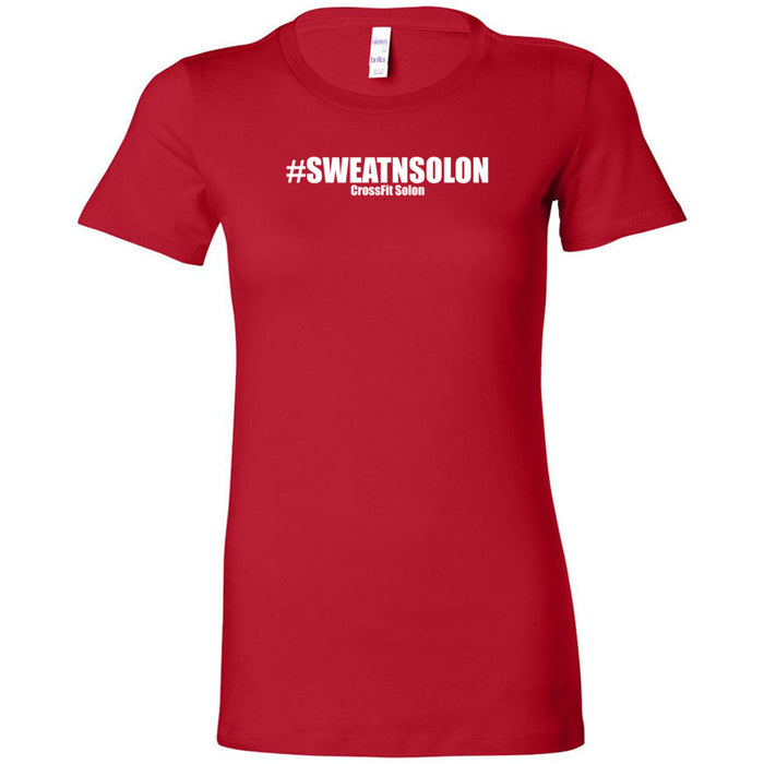 CrossFit Solon - 200 - #SweatNSolon - Women's T-Shirt