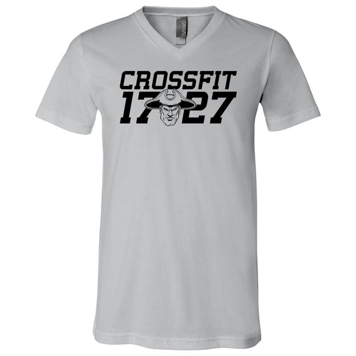 CrossFit 1727 - 100 - One Color - Men's V-Neck T-Shirt