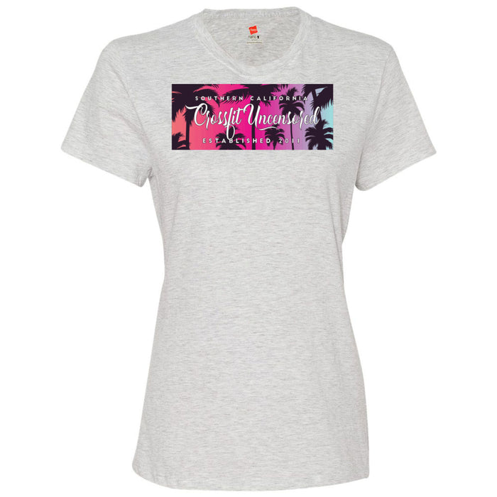 CrossFit Uncensored - 100 - Summer (Palm Tree 2) Women's T-Shirt