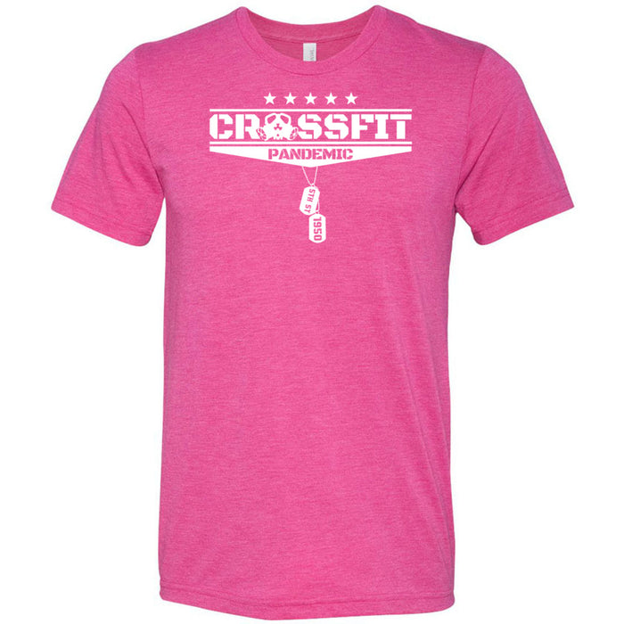 CrossFit Pandemic - 100 - Standard - Men's Triblend T-Shirt