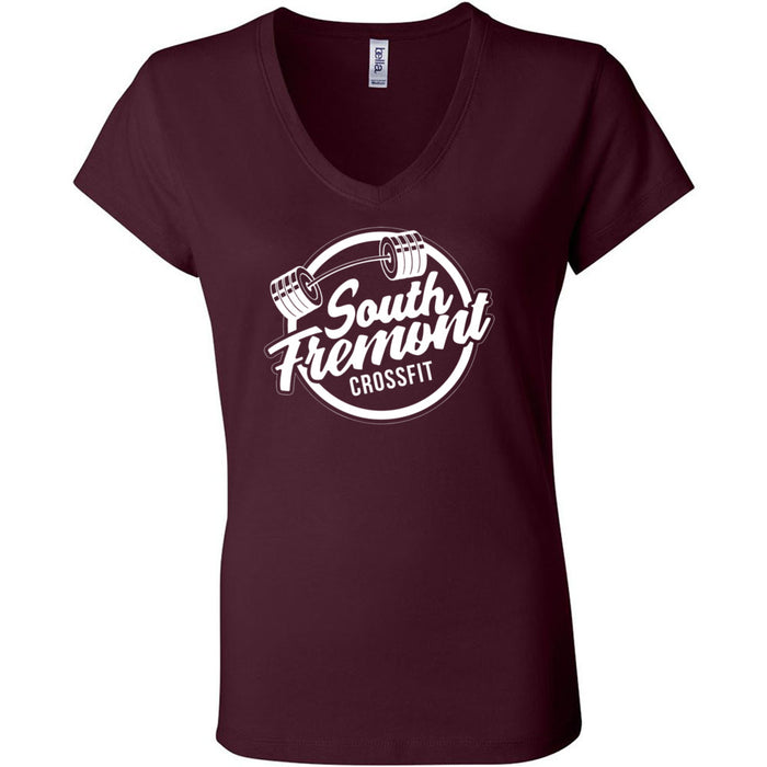 South Fremont CrossFit - 100 - Standard - Women's V-Neck T-Shirt