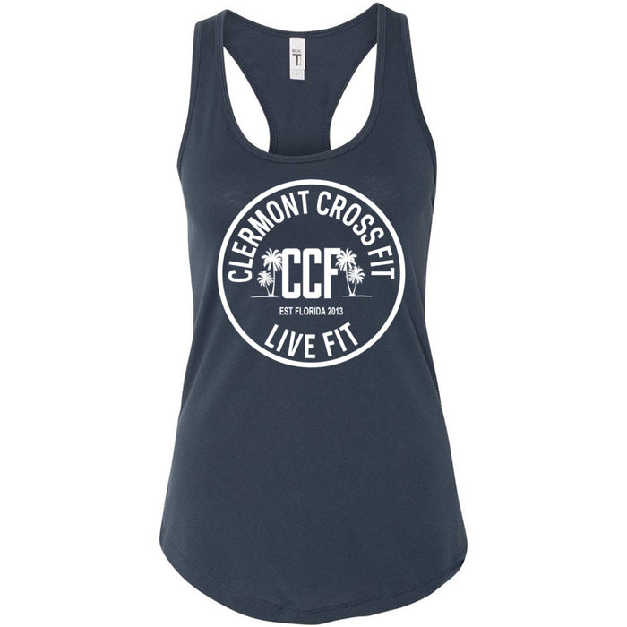 Clermont CrossFit - 100 - Anniversary (Outlined) - Women's Tank