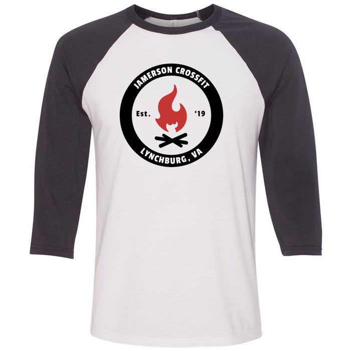 Jamerson CrossFit - 100 - Wilderness 11 - Men's Baseball T-Shirt