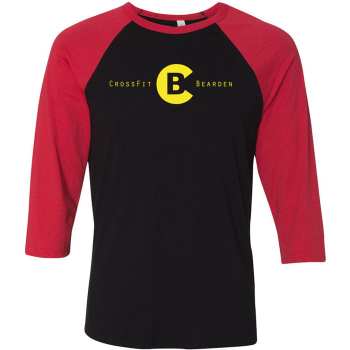 CrossFit Bearden - 100 - Yellow - Men's Baseball T-Shirt