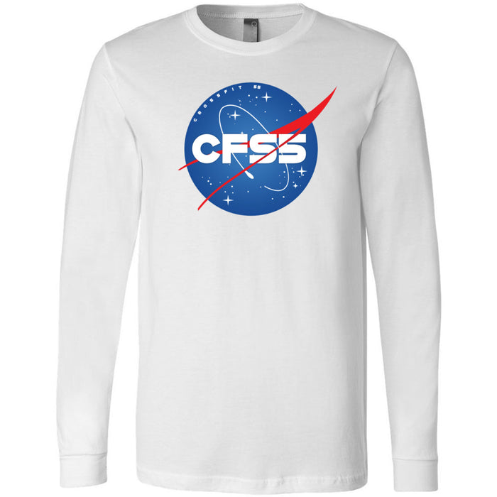 CrossFit S5 - 202 - Rocket Back 3501 - Men's Long Sleeve T-Shirt