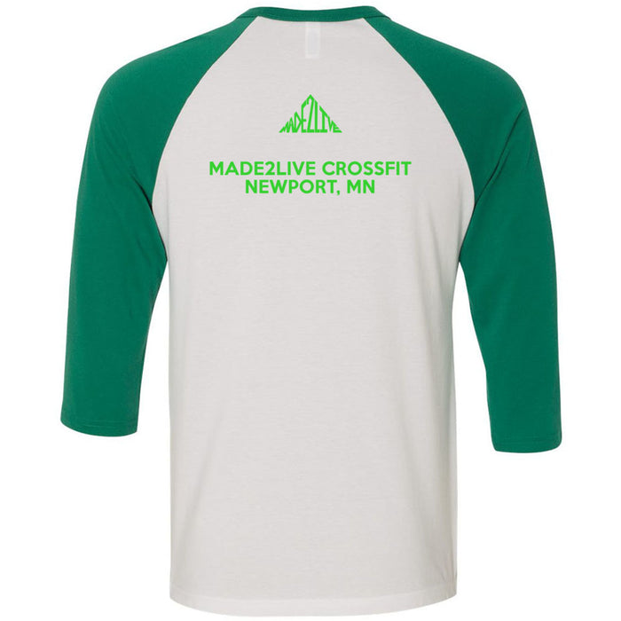 Made2Live CrossFit - 202 - Standard - Men's Baseball T-Shirt