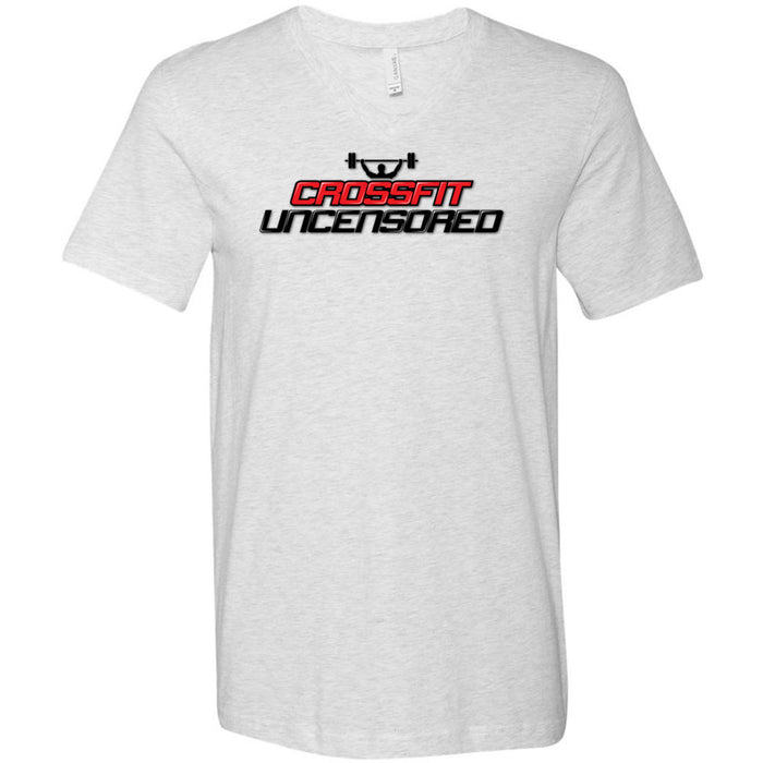 CrossFit Uncensored - 100 - Standard - Men's V-Neck T-Shirt