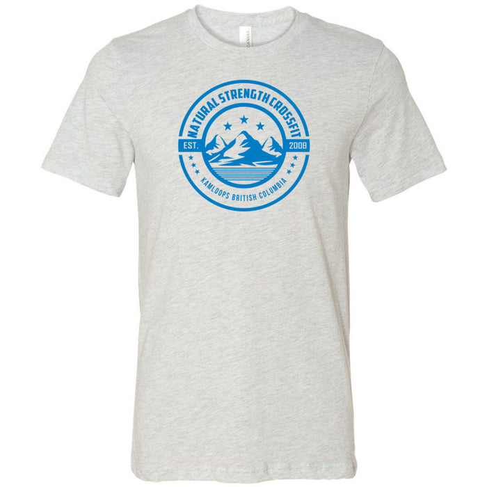 Natural Strength CrossFit - 100 - Mountain - Men's T-Shirt