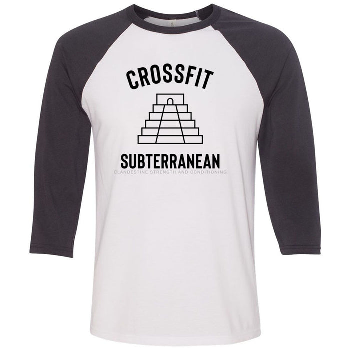 CrossFit Subterranean - 100 - Standard - Men's Baseball T-Shirt