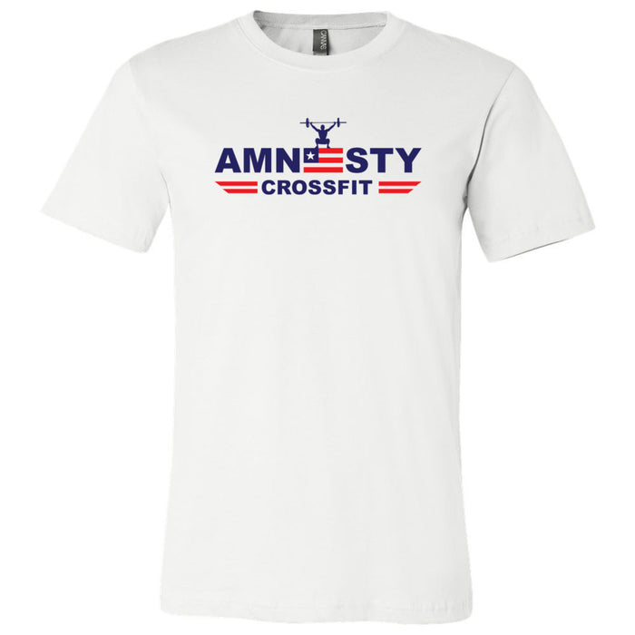 Amnesty CrossFit - Barbell - Men's T-Shirt