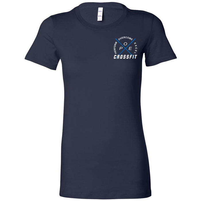 Perform Overcome Excel CrossFit - 100 - Pocket - Women's T-Shirt