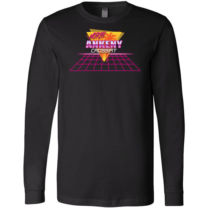 North Ankeny CrossFit - 100 - 80s 3501 - Men's Long Sleeve T-Shirt