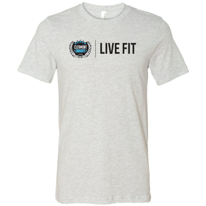 Clermont CrossFit - 100 - Live Fit - Men's T-Shirt