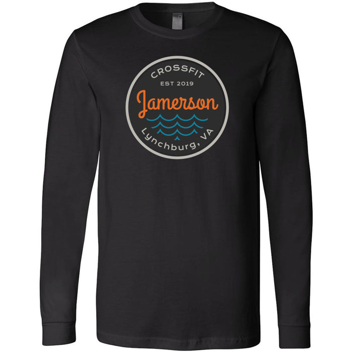 Jamerson CrossFit - 100 - Insignia 1 3501 - Men's Long Sleeve T-Shirt