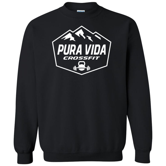 Pura Vida CrossFit - 100 - One Color - Crewneck Sweatshirt