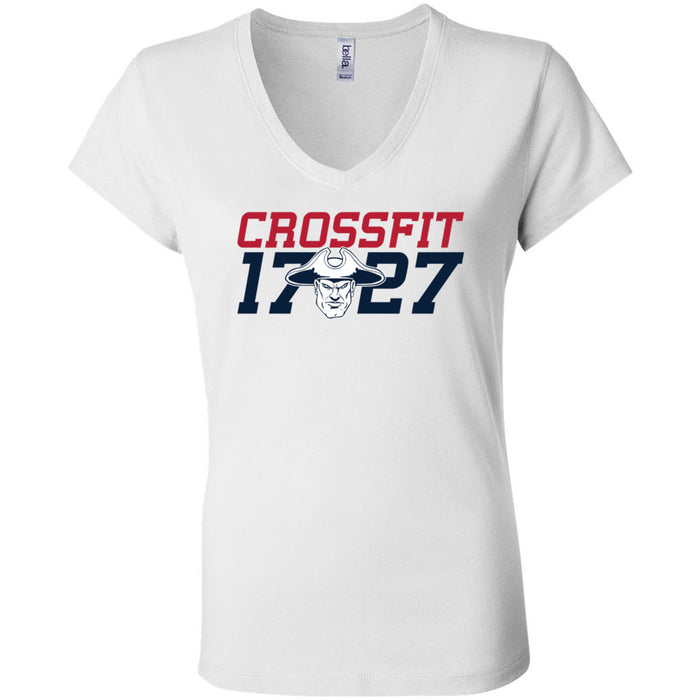CrossFit 1727 - 100 - Standard - Women's V-Neck T-Shirt