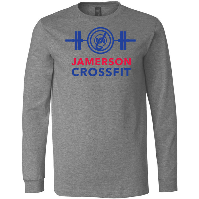 Jamerson CrossFit - 100 - Barbell 3501 - Men's Long Sleeve T-Shirt