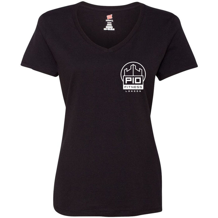 CrossFit Elephant and Castle - 200 - P10 Women's V-Neck T-Shirt