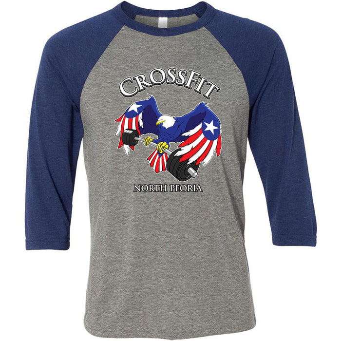 CrossFit North Peoria - 100 - Standard - Men's Baseball T-Shirt