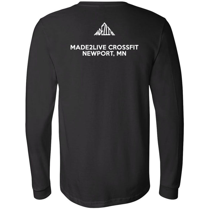 Made2Live CrossFit - 202 - One Color 3501 - Men's Long Sleeve T-Shirt