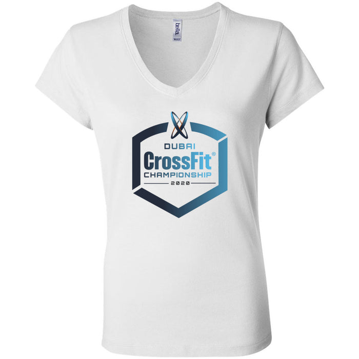 Dubai CrossFit Championship - 100 - 2020 - Women's V-Neck T-Shirt