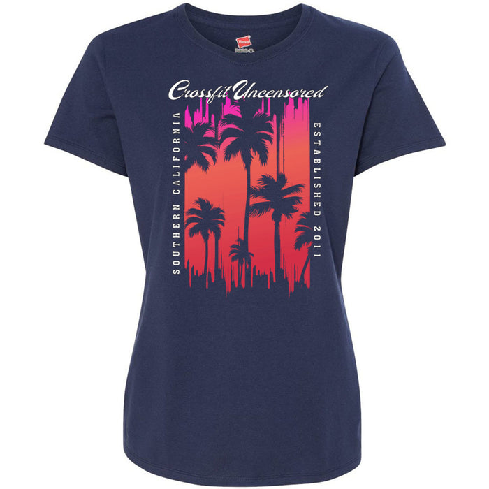 CrossFit Uncensored - 100 - Summer (Palm Tree) Women's T-Shirt