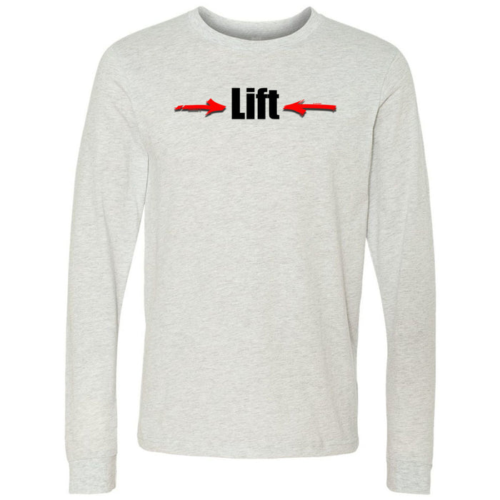 CrossFit Iron Dust - 202 - Lift 3501 - Men's Long Sleeve T-Shirt