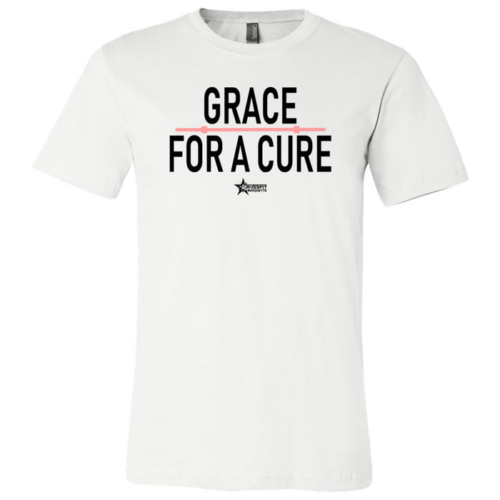CrossFit Marquette - 100 - Grace For A Cure - Men's T-Shirt