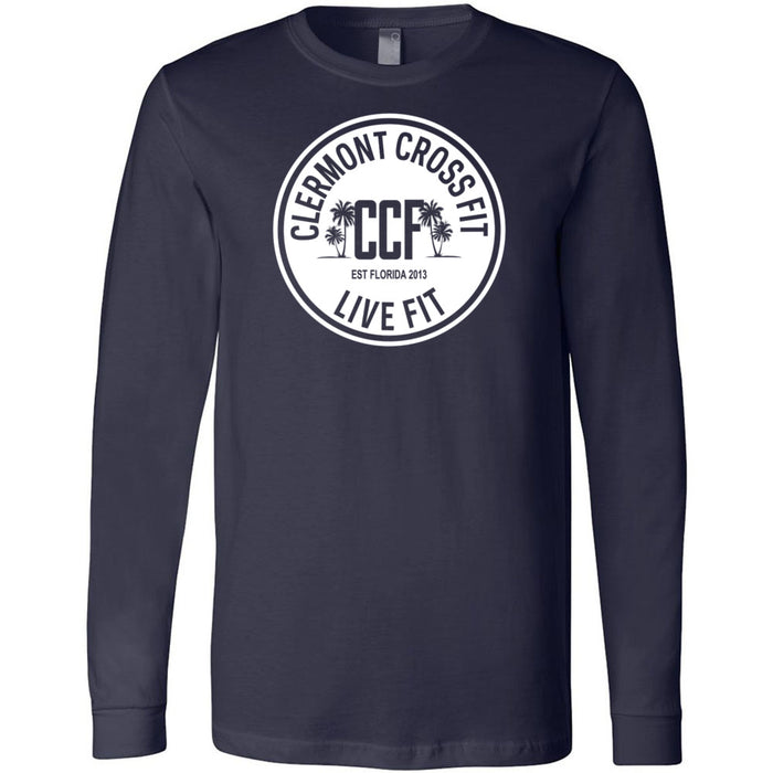 Clermont CrossFit - 100 - Anniversary 3501 - Men's Long Sleeve T-Shirt