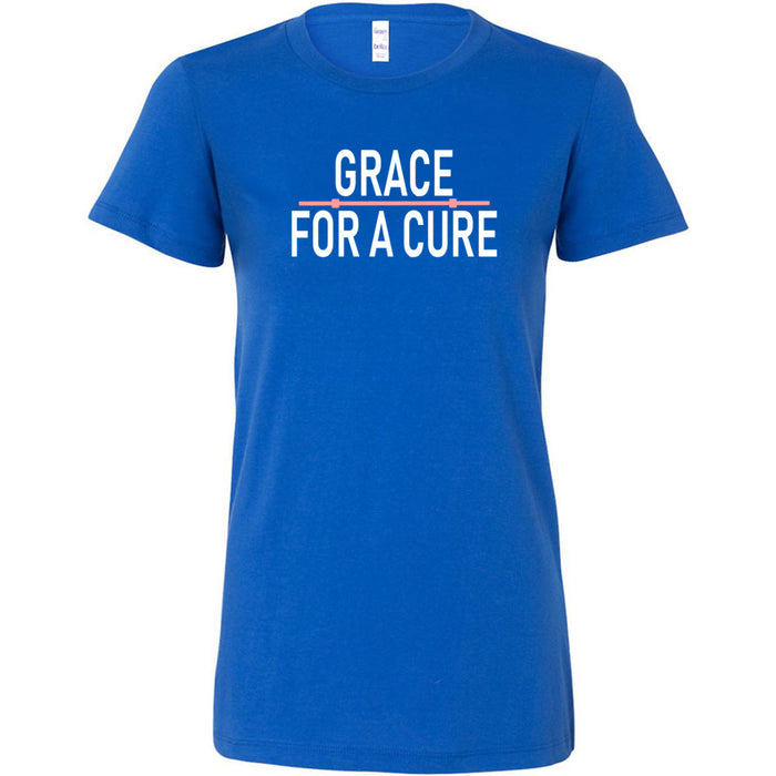 CrossFit Marquette - 200 - Grace For A Cure Barbell - Women's T-Shirt