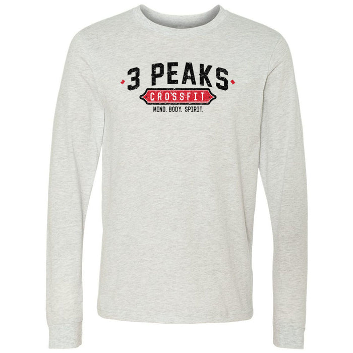 3 Peak CrossFit - 100 - Standard 3501 - Men's Long Sleeve T-Shirt