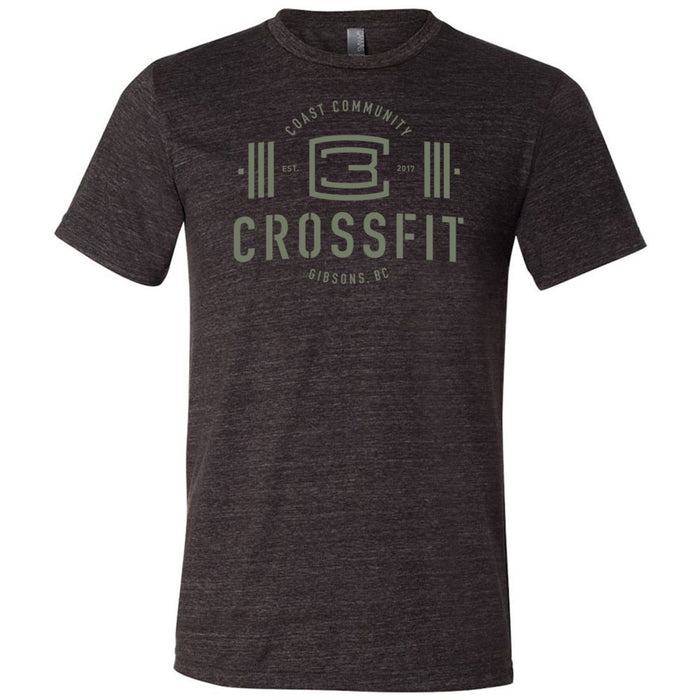 CrossFit Gibsons - 200 - New Logo (Green) - Men's T-Shirt