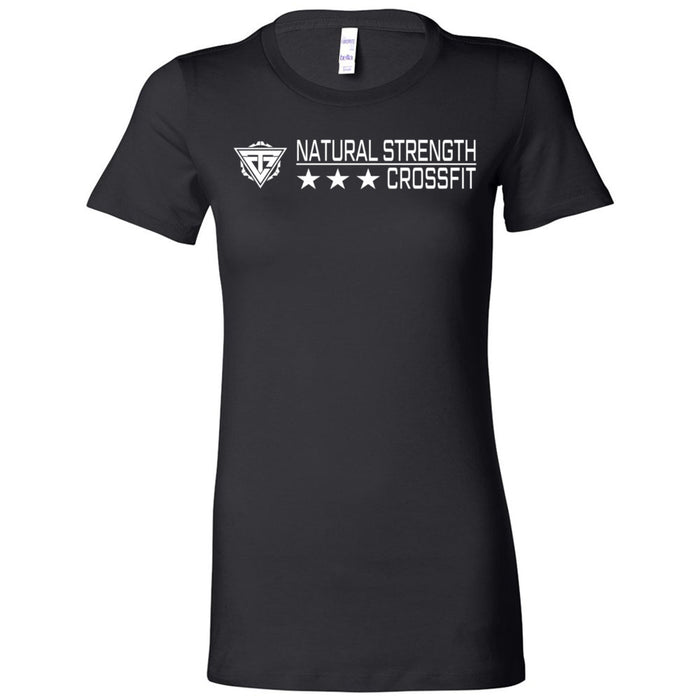 Natural Strength CrossFit - 100 - 3 Star One Color - Women's T-Shirt
