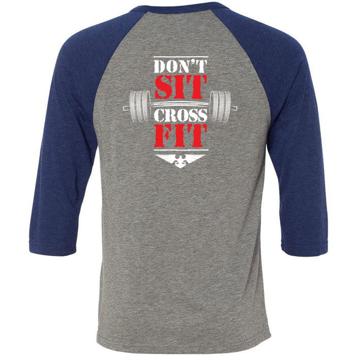 CrossFit North Phoenix - 202 - Don't Sit - Men's Baseball T-Shirt