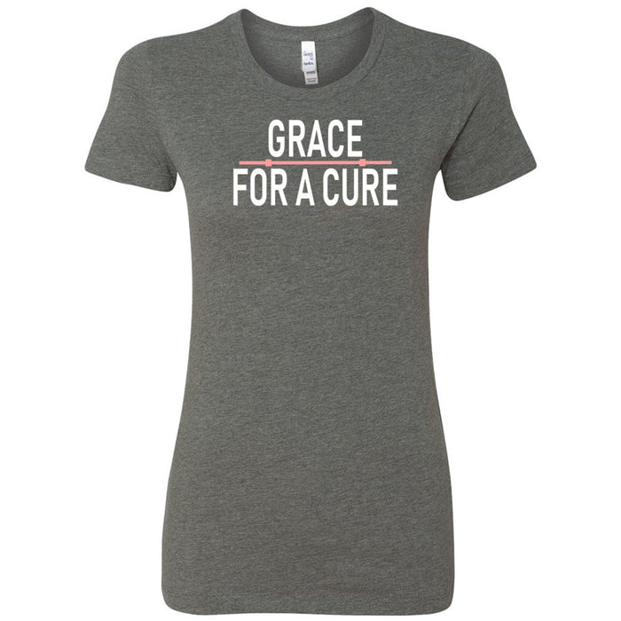 CrossFit Marquette - 200 - Grace For A Cure Barbell - Women's T-Shirt