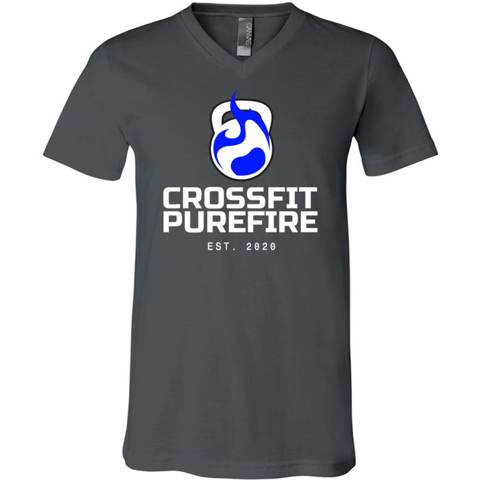 CrossFit Purefire - 100 - Standard - Men's V-Neck T-Shirt