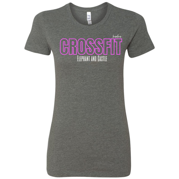 CrossFit Elephant and Castle - 200 - Pink - Women's T-Shirt