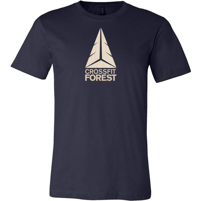 CrossFit Forest - 100 - Wood Grain Pale - Men's T-Shirt