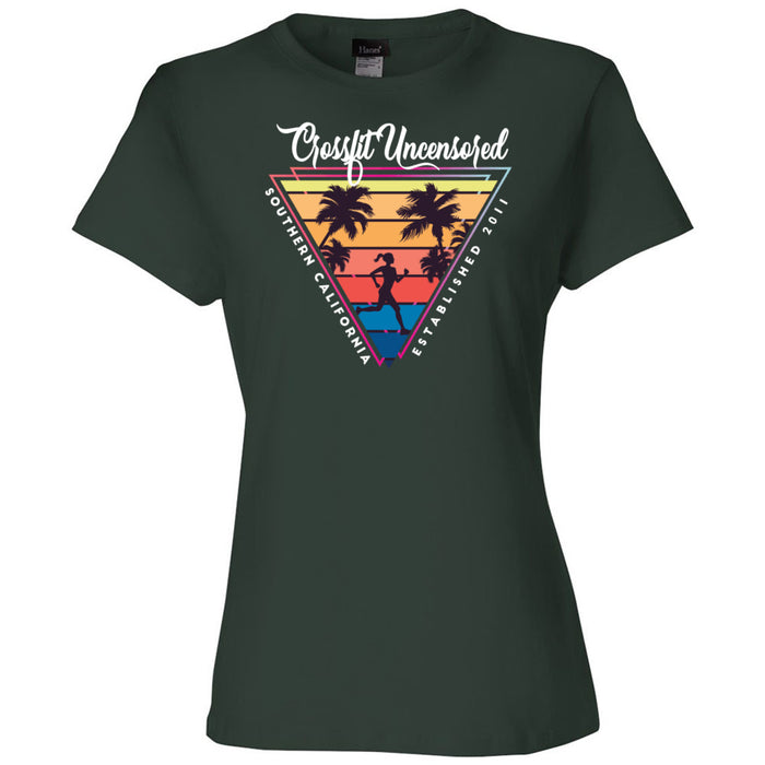 CrossFit Uncensored - 100 - Summer (Triangle) Women's T-Shirt