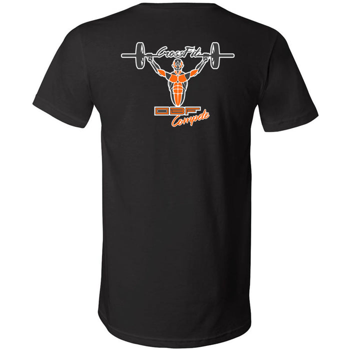 CrossFit OBF - 200 - Compete - Men's V-Neck T-Shirt