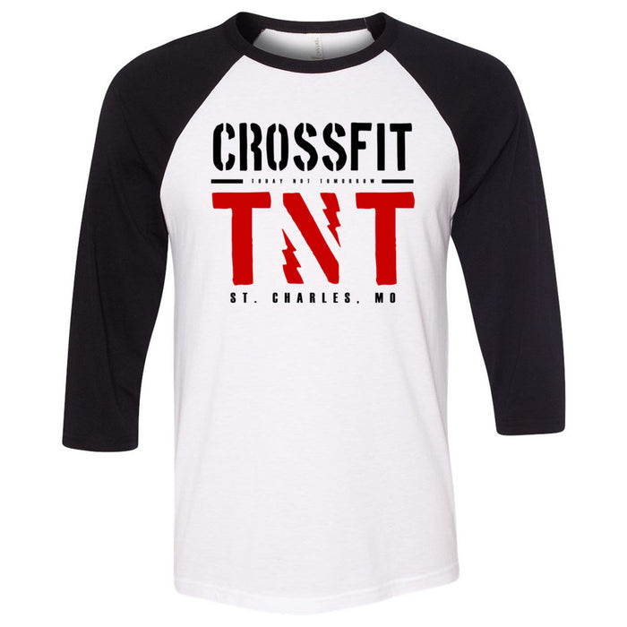 CrossFit TNT - 100 - Red TNT - Men's Baseball T-Shirt
