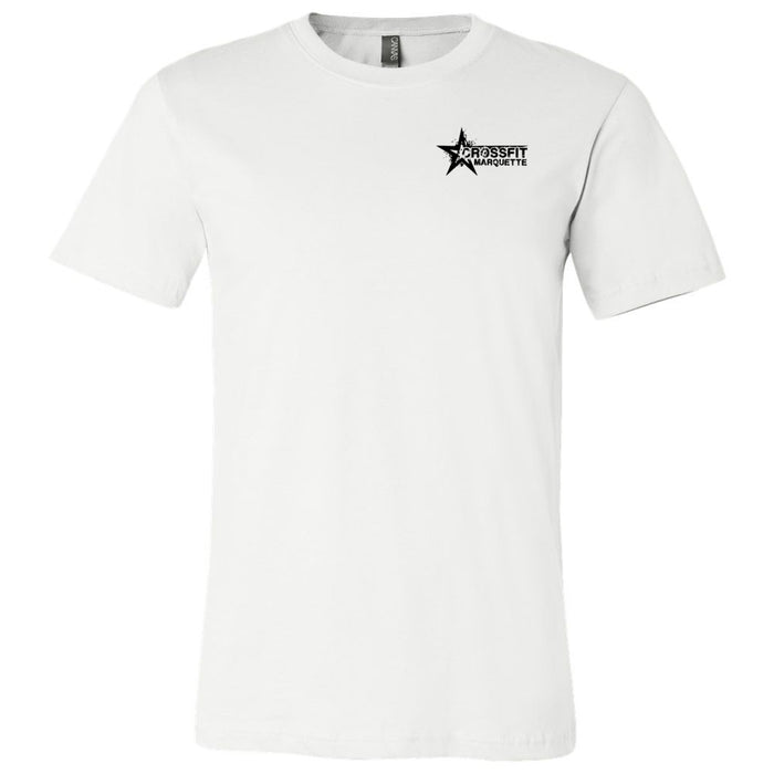 CrossFit Marquette - 200 - Pocket Size - Men's T-Shirt