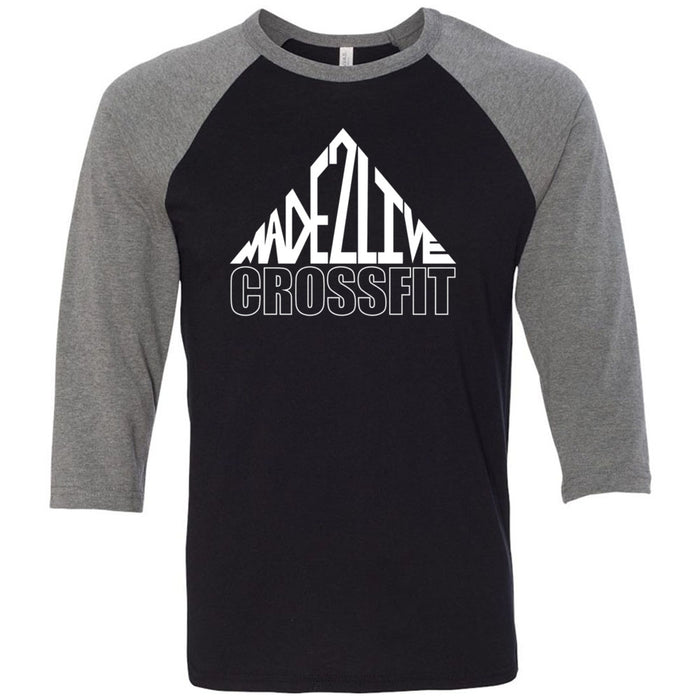 Made2Live CrossFit - 202 - One Color - Men's Baseball T-Shirt