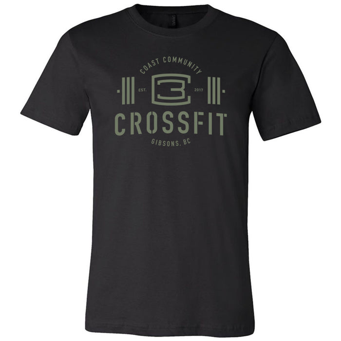 CrossFit Gibsons - 200 - New Logo (Green) - Men's T-Shirt