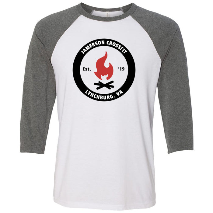 Jamerson CrossFit - 100 - Wilderness 11 - Men's Baseball T-Shirt