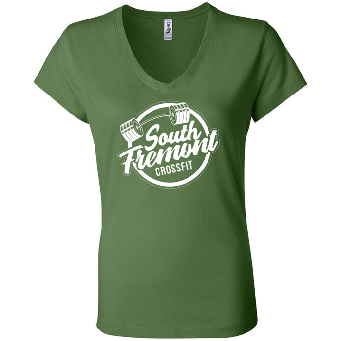 South Fremont CrossFit - 100 - Standard - Women's V-Neck T-Shirt