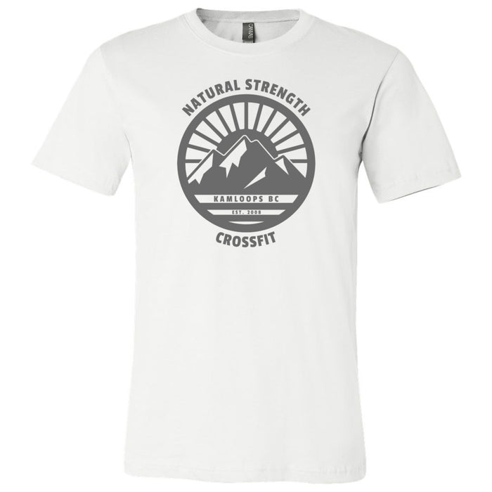 Natural Strength CrossFit - 100 - 02 Wilderness Gray - Men's T-Shirt