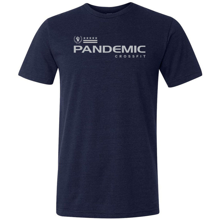 CrossFit Pandemic - 200 - Gray - Men's Triblend T-Shirt
